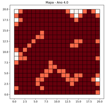 Fire Model — step 20